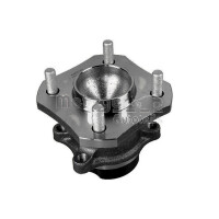 Wheel Bearing Set with Wheel Hub METZGER suitable for...