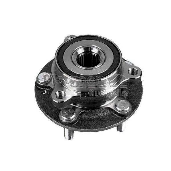 Radlagersatz mit Radnabe Ø 139 mm METZGER passend für u.a. HYUNDAI i30