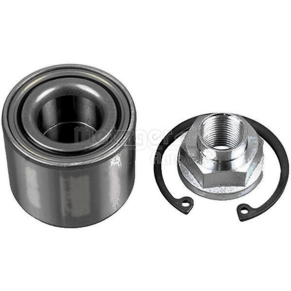 Wheel Bearing Set Ø 52 mm 42 mm METZGER suitable for e.g. NISSAN PIXO