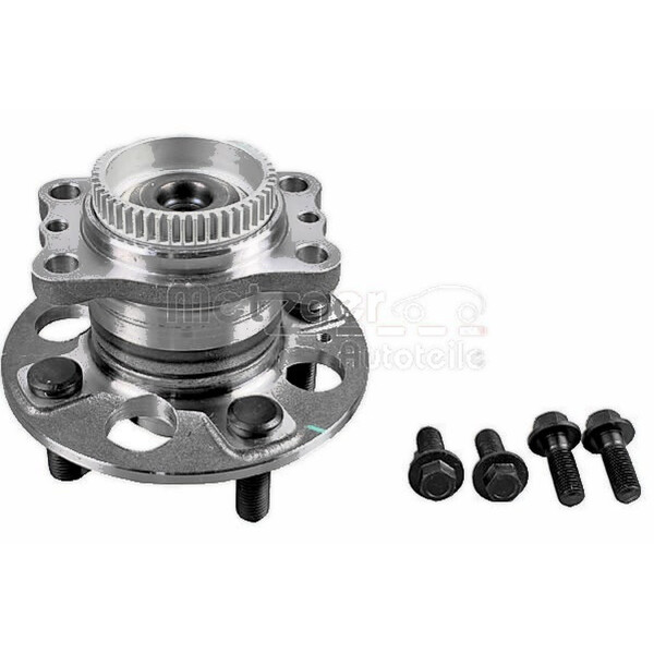 Radlagersatz mit ABS-Sensorring Ø 132 mm METZGER für KIA PICANTO