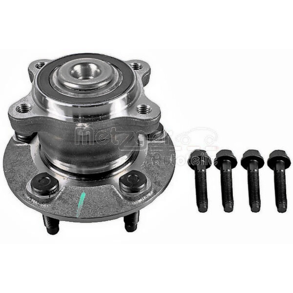 Radlagersatz mit Sensorring Ø 136 mm METZGER für u.a. CHEVROLET AVEO