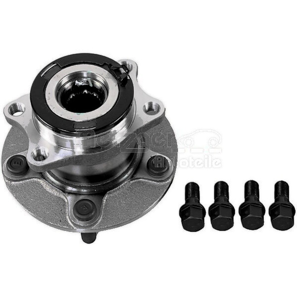 Wheel Bearing Set magnetic sensor ring Ø 140 mm METZGER for e.g. JEEP PATRIOT