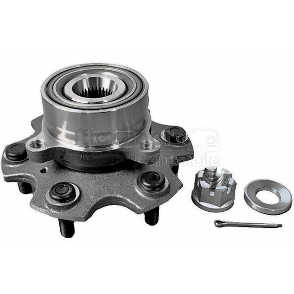 Radlagersatz mit Radnabe Ø 169 mm METZGER für u.a. MITSUBISHI PAJERO