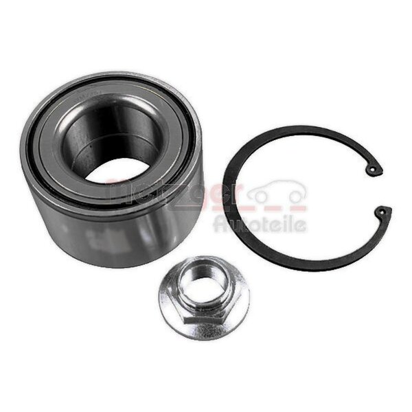 Wheel Bearing Set Ø 88 mm 55 mm METZGER suitable for e.g. FORD RANGER