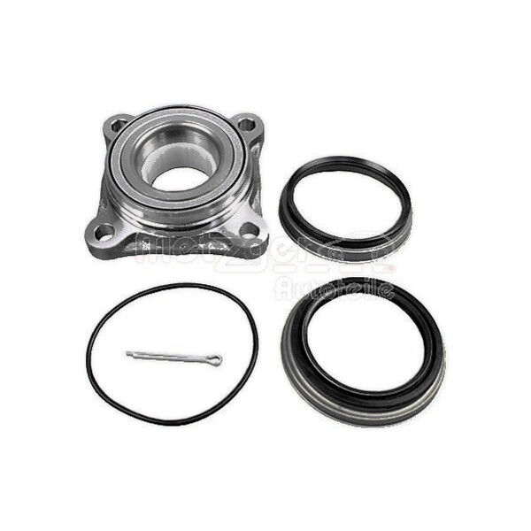 Radlagersatz mit ABS-Sensorring Ø 96 mm 51 mm METZGER für u.a. TOYOTA LAND
