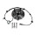 Wheel Bearing Set integrated ABS sensor Ø 165 mm METZGER for e.g. JEEP GRAND