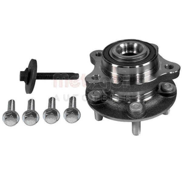 Radlagersatz mit magnetischem Sensorring Ø 169 mm METZGER für u.a. VOLVO V40