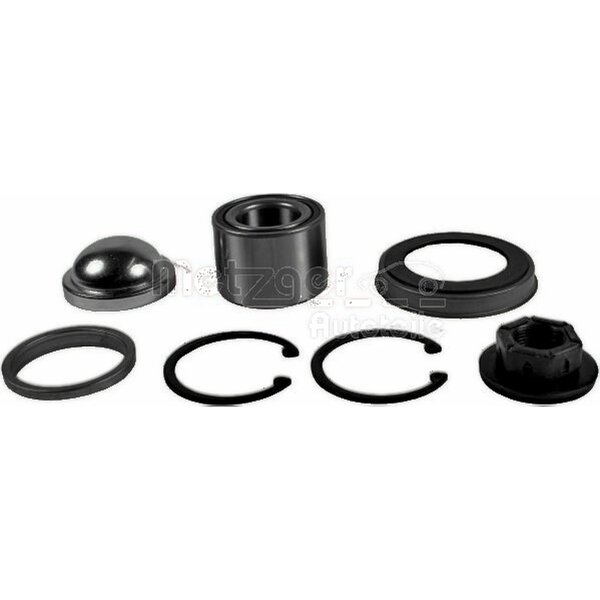 Radlagersatz mit ABS-Sensorring Ø 53 mm 37 mm METZGER für u.a. FORD FOCUS