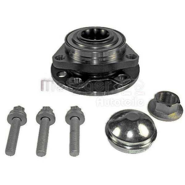 Radlagersatz mit Radnabe METZGER IAM-Expertise passend für u.a. SAAB 9-5