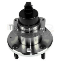 Wheel Bearing Set with Wheel Hub METZGER suitable for...