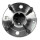 Wheel Bearing Set with Wheel Hub METZGER suitable for e.g. CHEVROLET NUBIRA