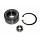 Wheel Bearing Set Ø 72 mm 33 mm METZGER suitable for e.g. PEUGEOT 306
