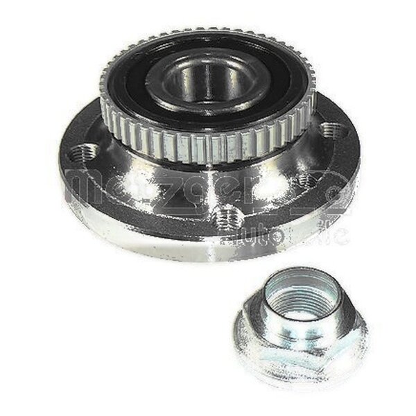Radlagersatz mit Radnabe Ø 120 mm 61 mm METZGER für u.a. BMW 3er
