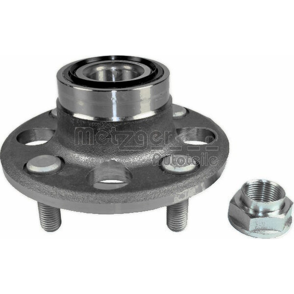 Radlagersatz mit Radnabe Ø 133,8 mm METZGER für u.a. HONDA CIVIC
