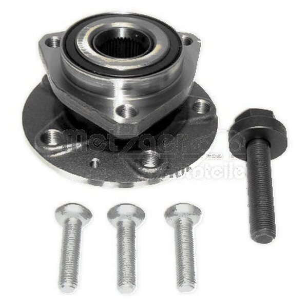 Radlagersatz mit integriertem magnetischen Sensorring METZGER für u.a. AUDI A3