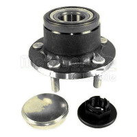 Wheel Bearing Set with Wheel Hub METZGER suitable for...