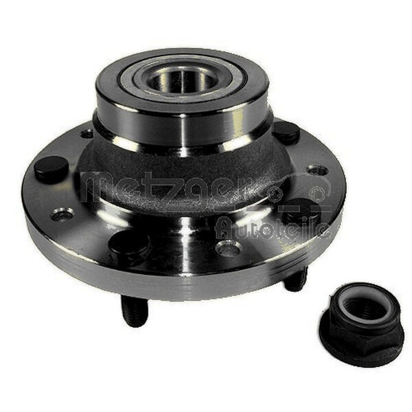 Wheel Bearing Set with Wheel Hub METZGER suitable for e.g. FORD TRANSIT