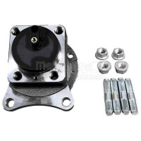 Wheel Bearing Set with Wheel Hub METZGER suitable for...
