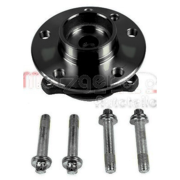 Wheel Bearing Set with Wheel Hub METZGER suitable for e.g. ALFA ROMEO