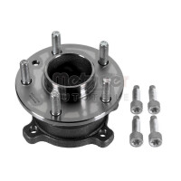 Wheel Bearing Set with Wheel Hub METZGER suitable for...