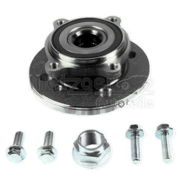 Wheel Bearing Set with Wheel Hub METZGER IAM-Expertise suitable for e.g. MINI