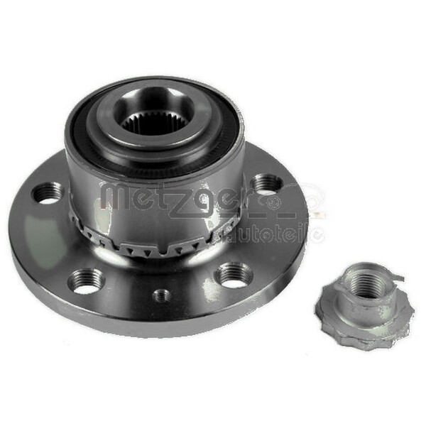 Radlagersatz mit Radnabe Ø 72 mm METZGER passend für u.a. SKODA FABIA