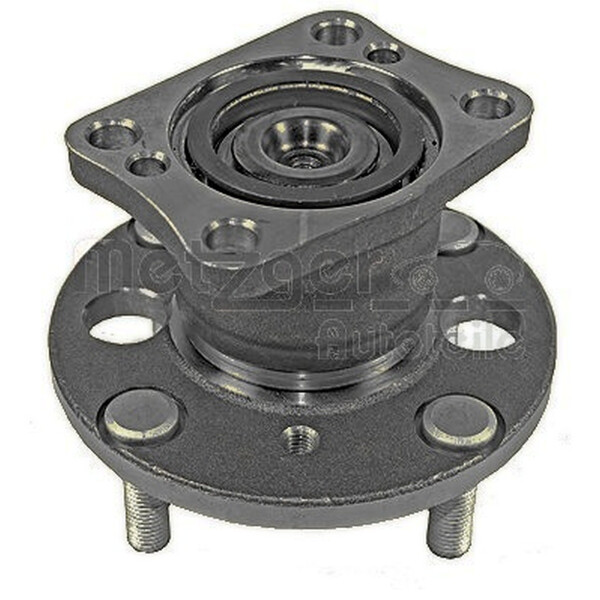 Wheel Bearing Set with Wheel Hub METZGER suitable for e.g. FORD FIESTA