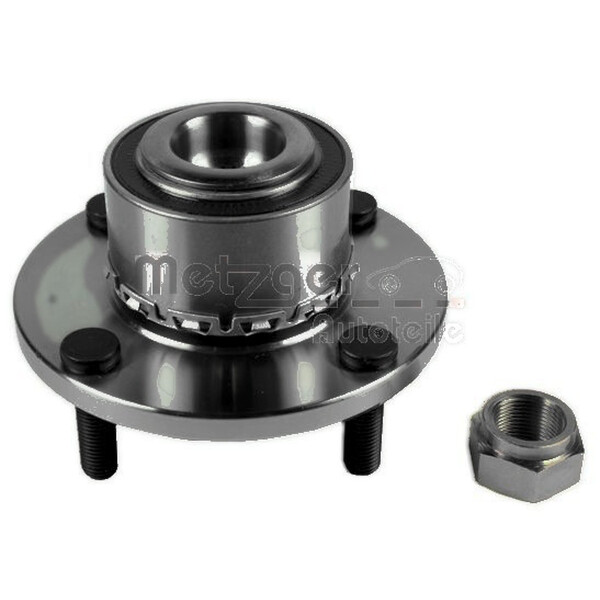 Radlagersatz mit Radnabe Ø 75 mm METZGER für u.a. MITSUBISHI COLT