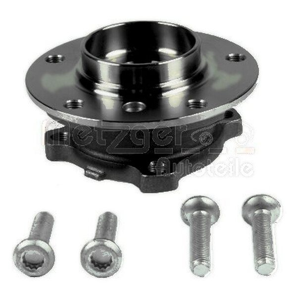 Wheel Bearing Set with Wheel Hub METZGER IAM-Expertise suitable for BMW X1