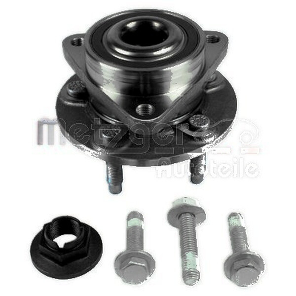 Radlagersatz mit Radnabe METZGER IAM-Expertise passend für u.a. OPEL ASTRA
