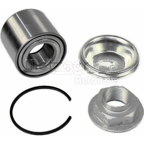 Wheel Bearing Set Ø 52 mm 42 mm METZGER suitable for e.g. PEUGEOT 208