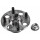 Wheel Bearing Set with Wheel Hub METZGER IAM-Expertise fits HONDA JAZZ