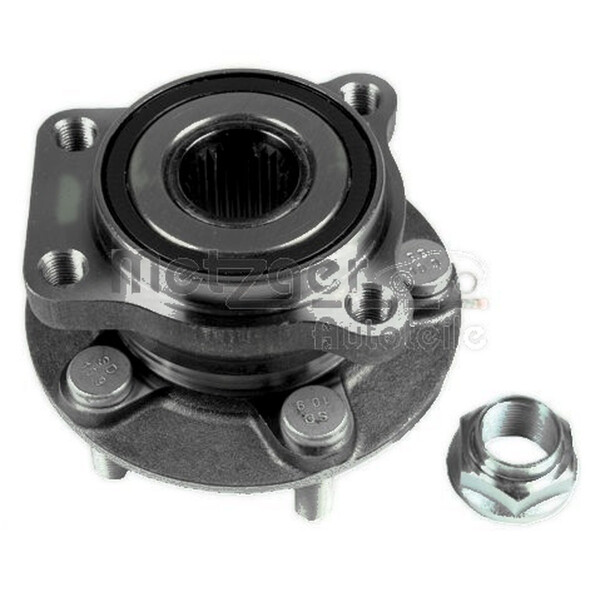 Radlagersatz mit Radnabe METZGER IAM-Expertise passend für u.a. SUBARU IMPREZA