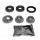 Wheel Bearing Set rear right with Nut Ø 50 mm 18 mm METZGER for e.g. FORD FIESTA