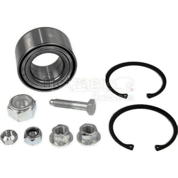 Radlagersatz Ø 72 mm 37 mm METZGER IAM-Expertise passend für u.a. VW GOLF