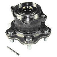 Wheel Bearing Set with Wheel Hub METZGER suitable for...