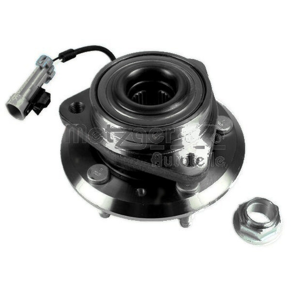 Wheel Bearing Set with Wheel Hub METZGER suitable for e.g. OPEL ANTARA
