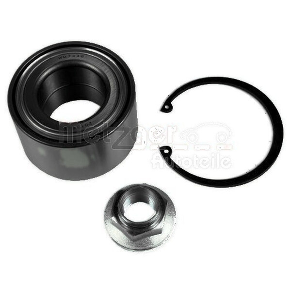 Radlagersatz Ø 80 mm 45 mm METZGER IAM-Expertise passend für u.a. MAZDA 6
