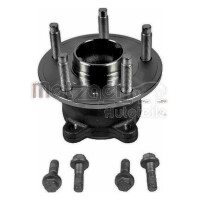 Wheel Bearing Set with Wheel Hub METZGER suitable for...