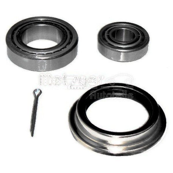Radlagersatz Vorderachse rechts Ø 62 mm 19 mm METZGER für u.a. FORD TRANSIT