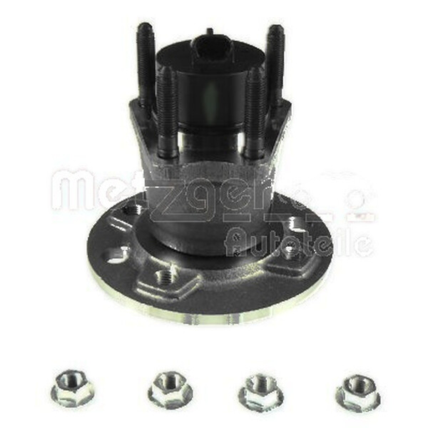 Radlagersatz hinten rechts mit ABS-Sensor METZGER für u.a. OPEL ASTRA