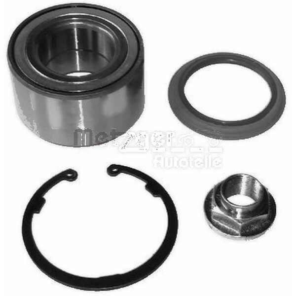 Radlagersatz Ø 80 mm 45 mm METZGER IAM-Expertise passend für u.a. MAZDA 626