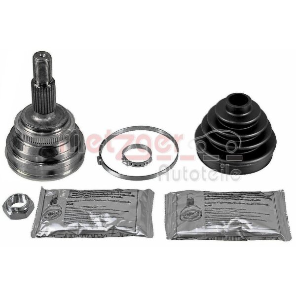 Gelenksatz Antriebswelle Ø 56 mm METZGER IAM-Expertise passend für u.a. AUDI 200