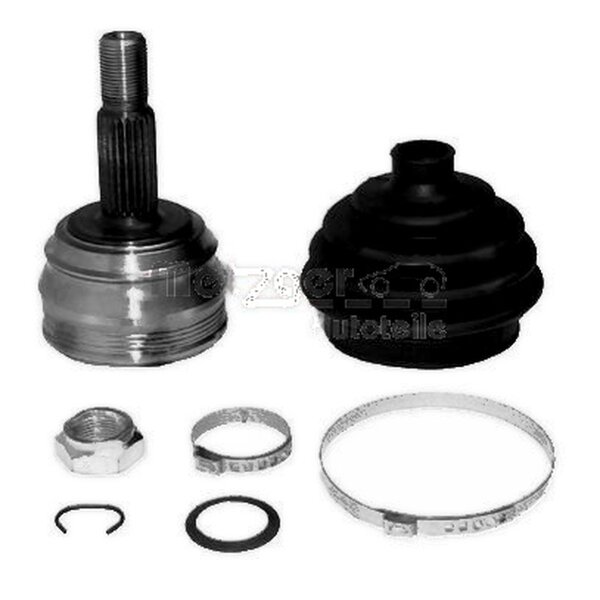Gelenksatz Antriebswelle Ø 53 mm METZGER IAM-Expertise passend für u.a. VW GOLF