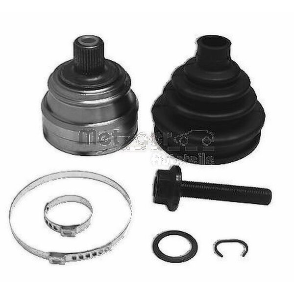 Gelenksatz Antriebswelle 91 mm Ø 53 mm METZGER passend für u.a. AUDI 80