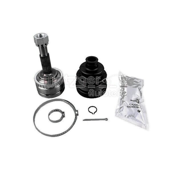 Gelenksatz Antriebswelle radseitig 155 mm Ø 52 mm METZGER für u.a. OPEL COMBO