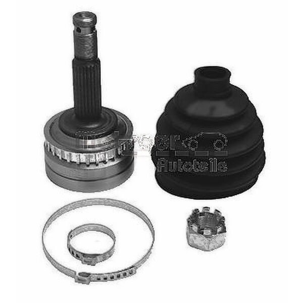 Gelenksatz Antriebswelle 144 mm Ø 52 mm METZGER für u.a. OPEL ASTRA