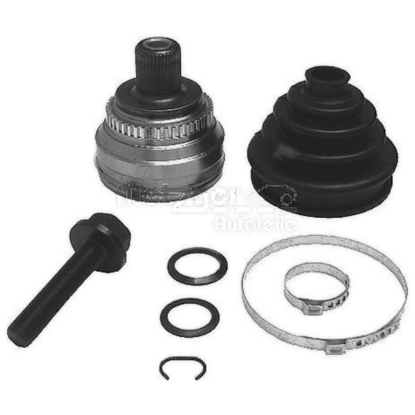 Gelenksatz Antriebswelle radseitig 95 mm Ø 59,5 mm METZGER für u.a. AUDI 100
