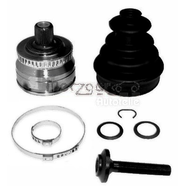 Gelenksatz Antriebswelle vorne rechts 92 mm Ø 53 mm METZGER für u.a. VW PASSAT