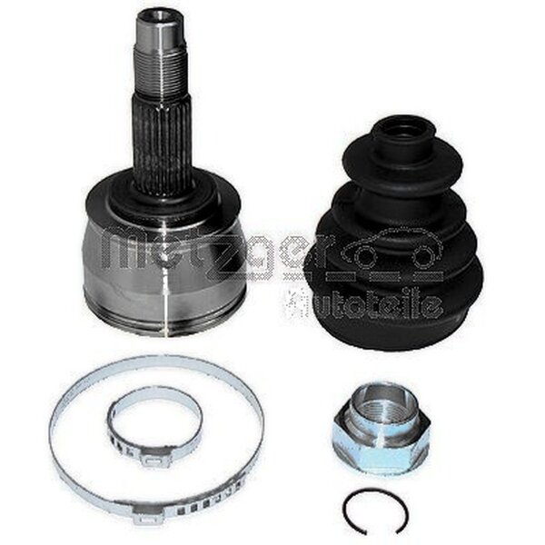 Gelenksatz Antriebswelle vorne rechts 141 mm Ø 51 mm METZGER für u.a. FIAT PANDA